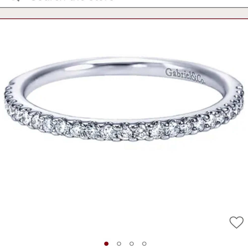 Gabriel & co diamond ring